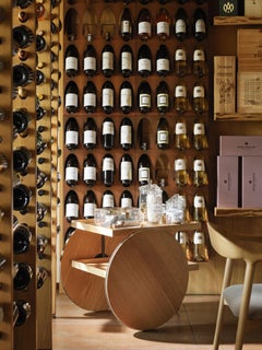 Table d'appoint Casamania CHARIOT en Oak Nature par GamFratesi