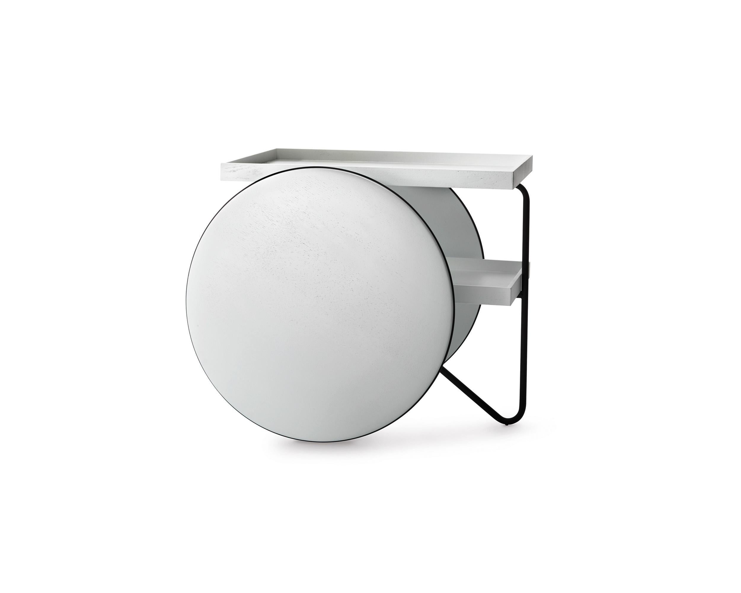 Casamania CHARIOT Beistelltisch aus Eiche Natur von GamFratesi im Angebot 1