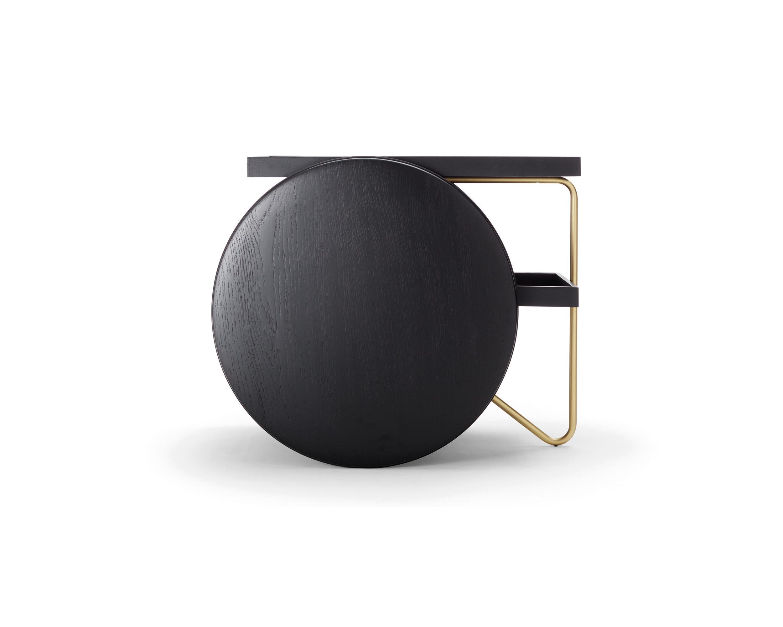 Table d'appoint CHARIOT blanche Casamania par GamFratesi en vente 1