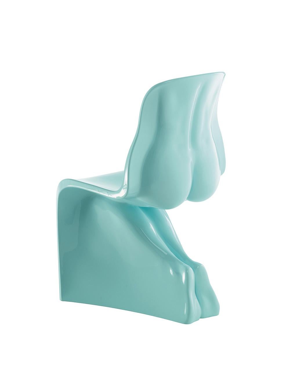 Casamania HER Glossy Chair in Black by Fabio Novembre For Sale 12