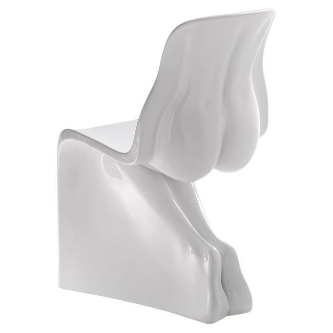 Casamania HER Glossy Chair in White by Fabio Novembre