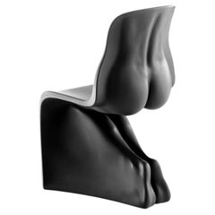 Casamania HER Set of two Matt Chairs in Black by Fabio Novembre