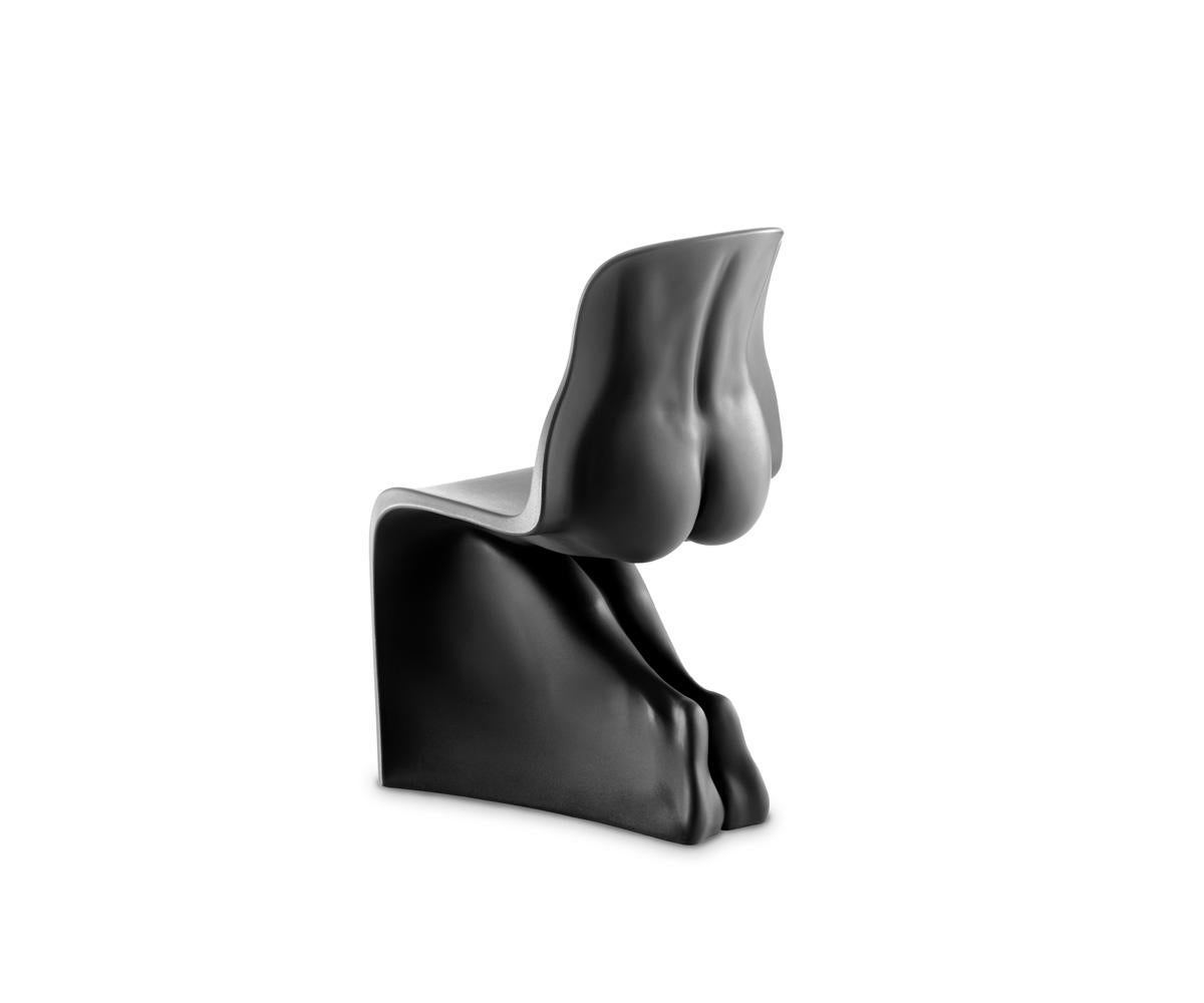Casamania HER Set of two Matt Chairs in White by Fabio Novembre For Sale 5