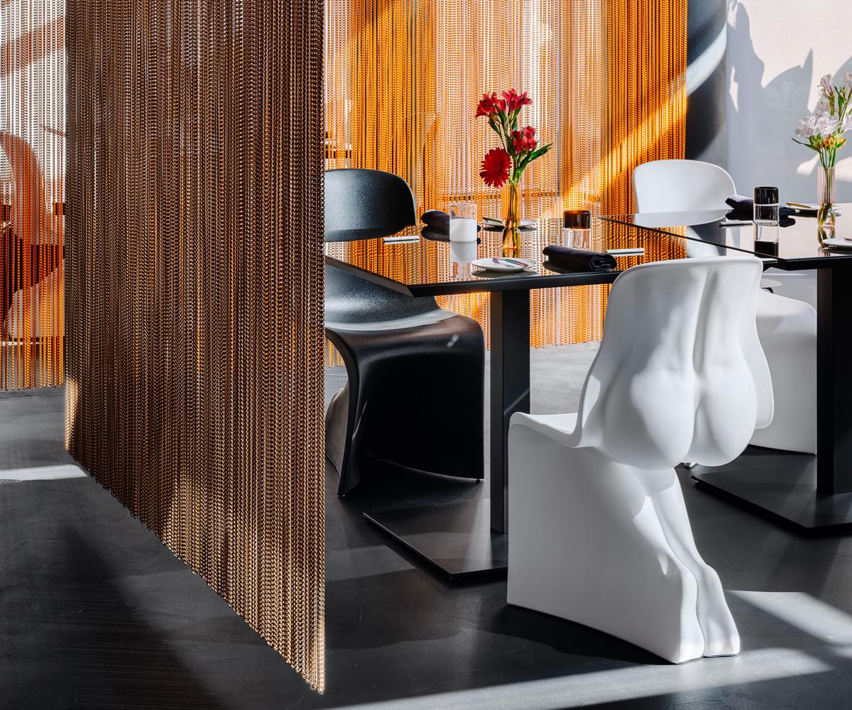Plastic Casamania HER Set of two Matt Chairs in White by Fabio Novembre For Sale