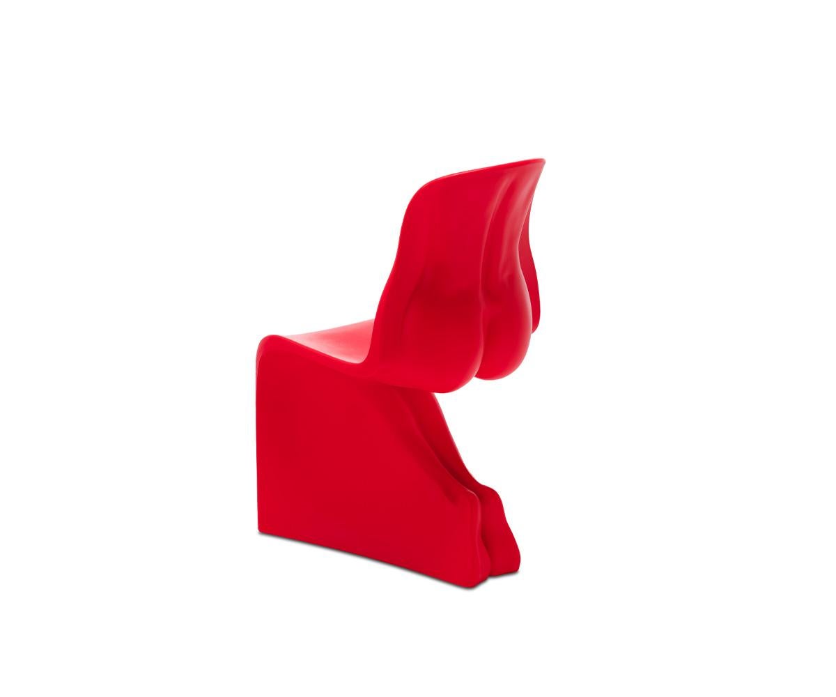 Casamania HER Set of two Matt Chairs in White by Fabio Novembre For Sale 3
