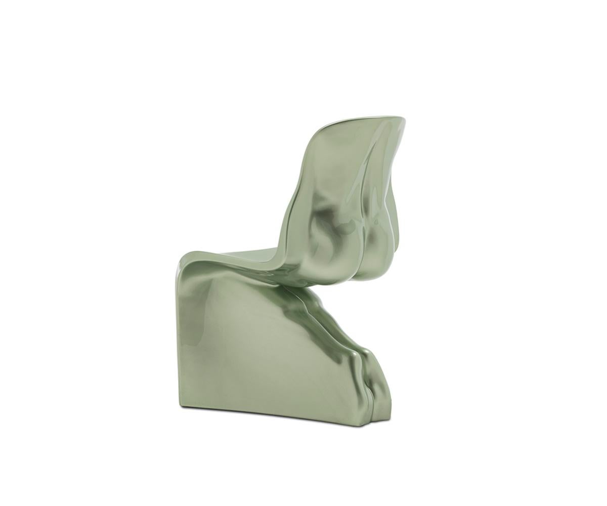 Casamania HIM Glossy Chair in Black by Fabio Novembre For Sale 15
