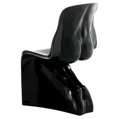 Casamania HIM Glossy Chair in Black by Fabio Novembre