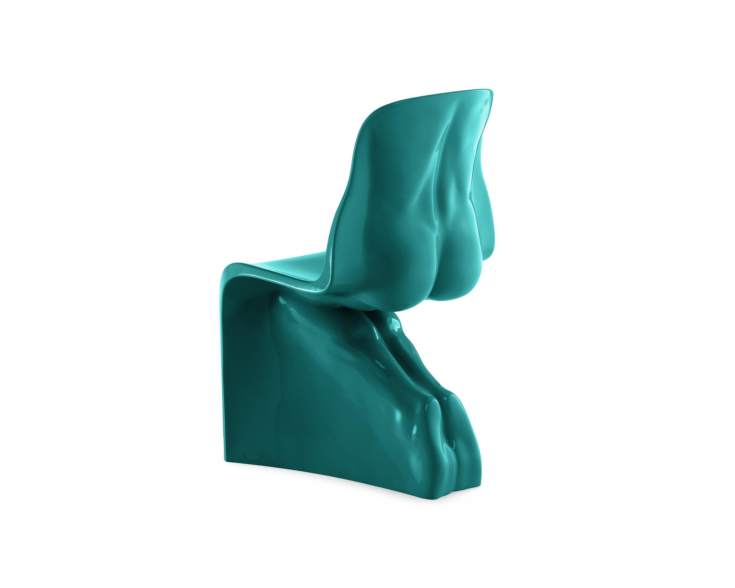 Casamania HIM Glossy Chair in White by Fabio Novembre For Sale 9