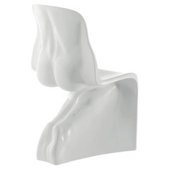 Casamania HIM Glossy Chair in White by Fabio Novembre