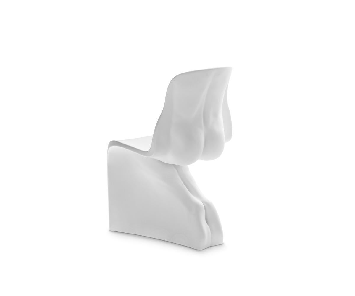Casamania HIM, Set aus zwei matten Stühlen in Weiß von Fabio Novembre im Angebot 6