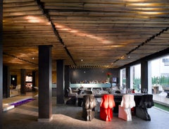 Casamania HIM&HER Set of two Matt Chairs in Black by Fabio Novembre