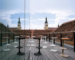 Tabouret Casamania KANT blanc par Karim Rashid