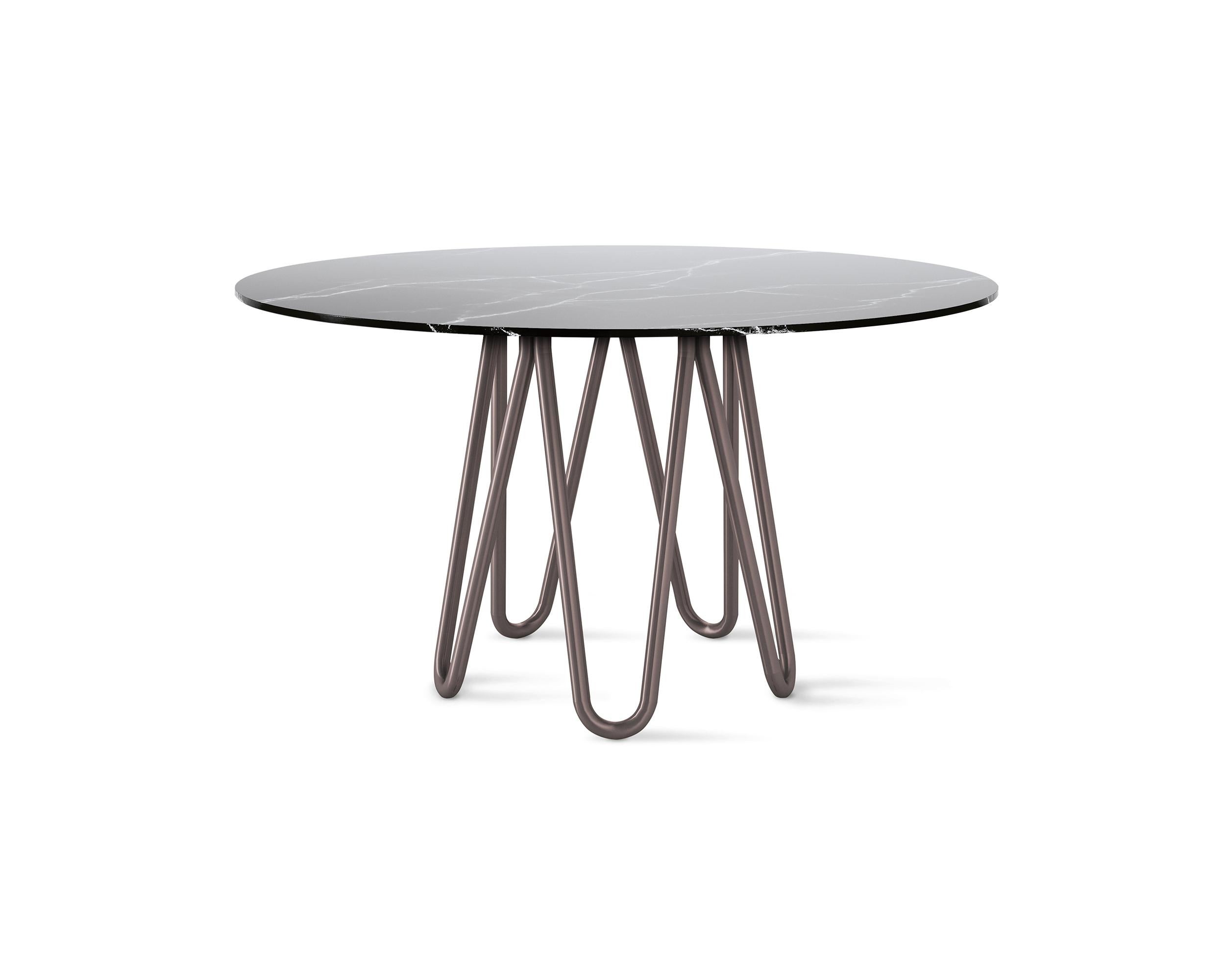 Mesa Casamania MEDUSA de mármol Emperador by GamFratesi en venta 5