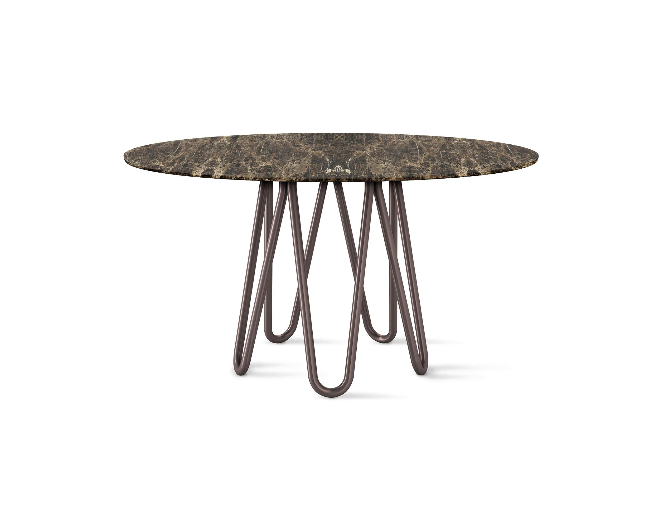 Mesa Casamania MEDUSA de mármol Emperador by GamFratesi en venta 2