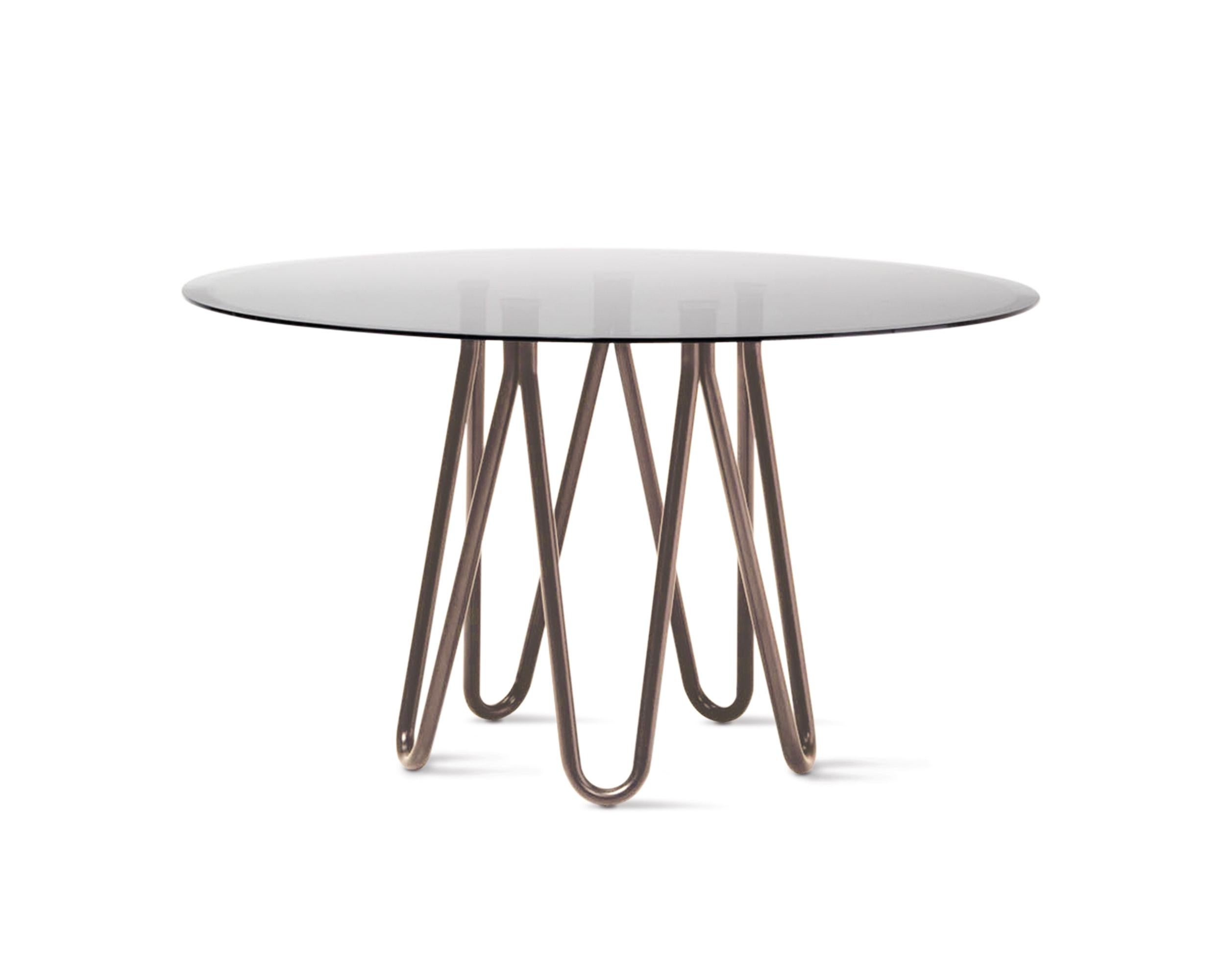 Casamania MEDUSA Tisch aus Rauchglas von GamFratesi im Zustand „Neu“ im Angebot in Brooklyn, NY