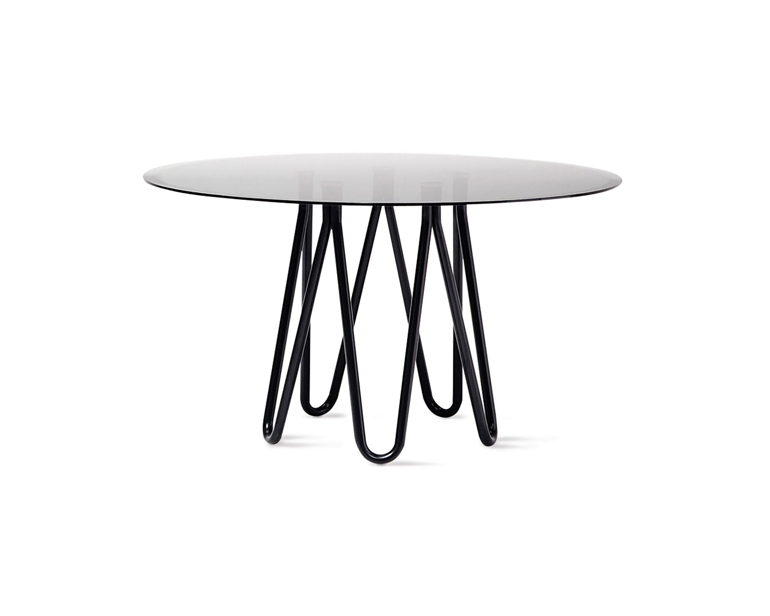 Casamania MEDUSA Tisch aus Rauchglas von GamFratesi (21. Jahrhundert und zeitgenössisch) im Angebot