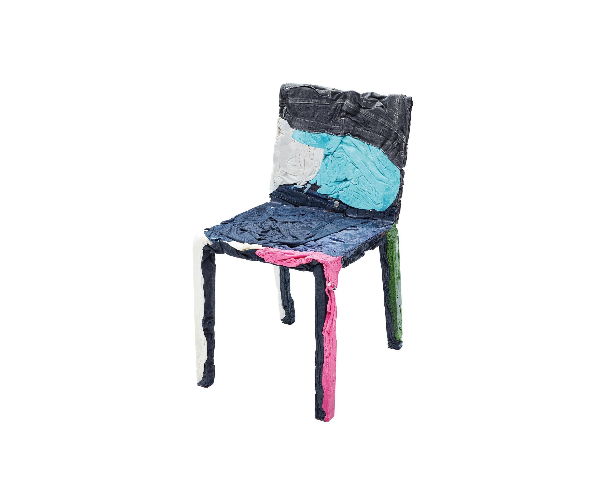 Casamania REMEMBERME Chair in Jeans by Tobias Juretzek For Sale 6