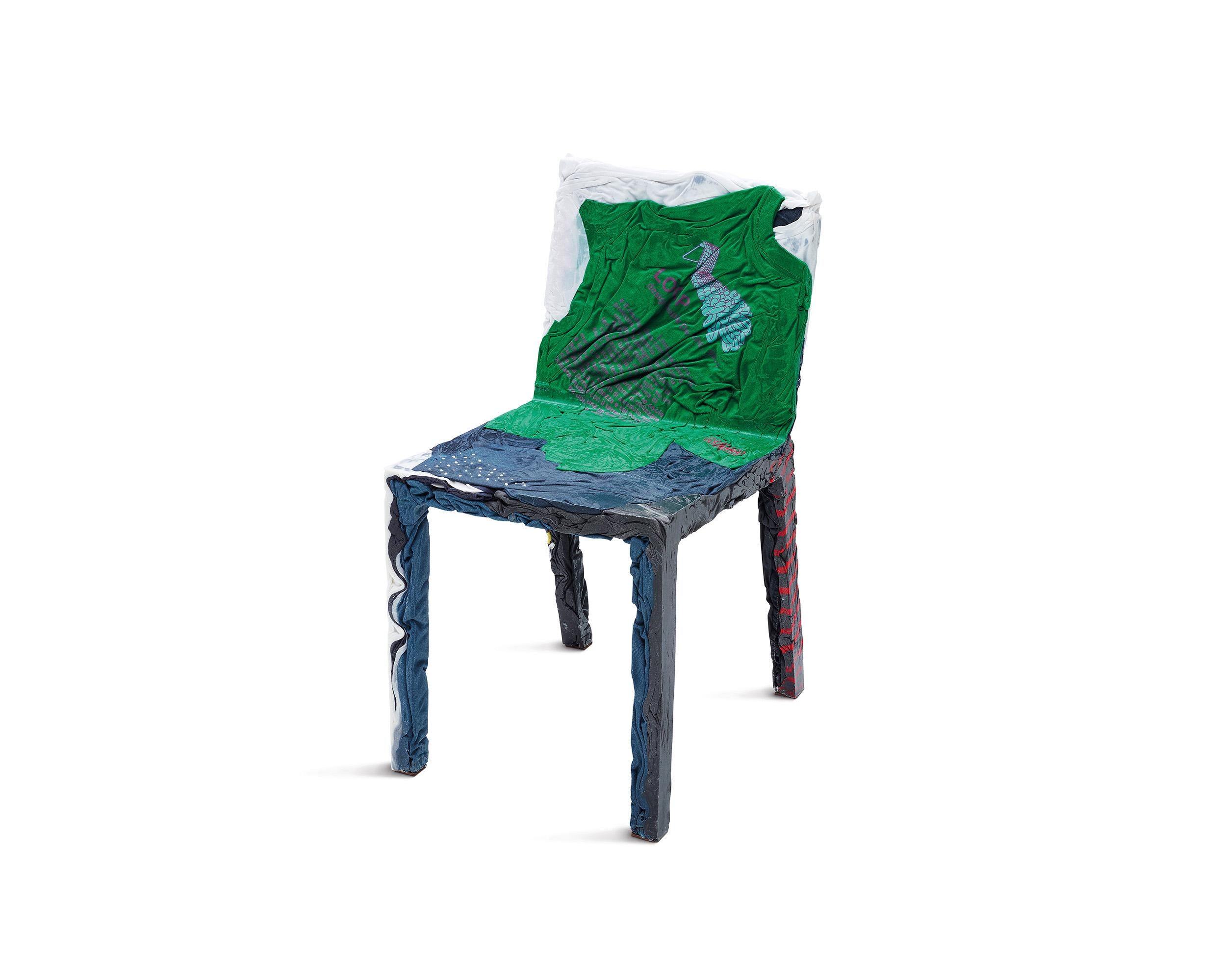 Casamania REMEMBERME Chair in Jeans by Tobias Juretzek For Sale 1