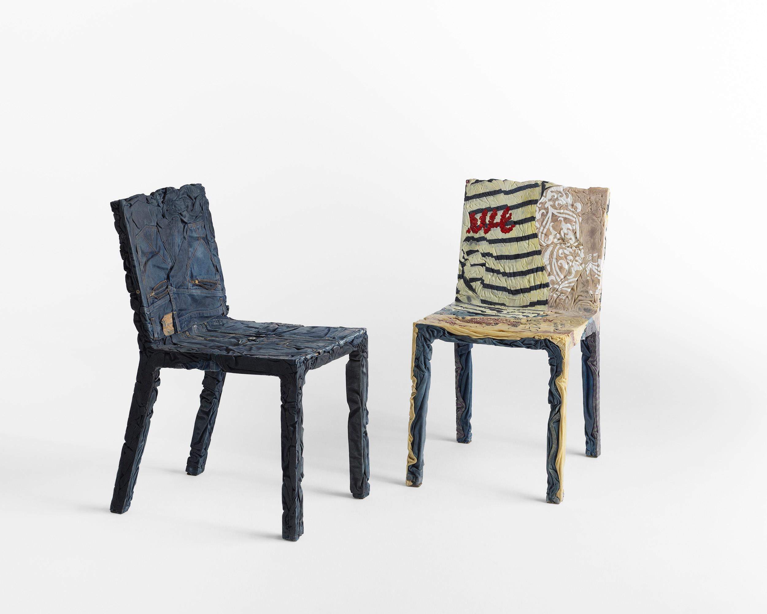 Casamania REMEMBERME Chair in Jeans by Tobias Juretzek For Sale 3