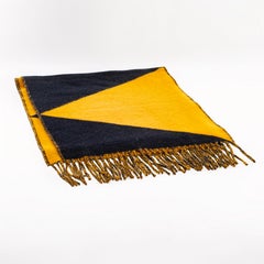 Casaque Zig Zag Muffler Scarf – 155x31cm – Saumon Noire – New