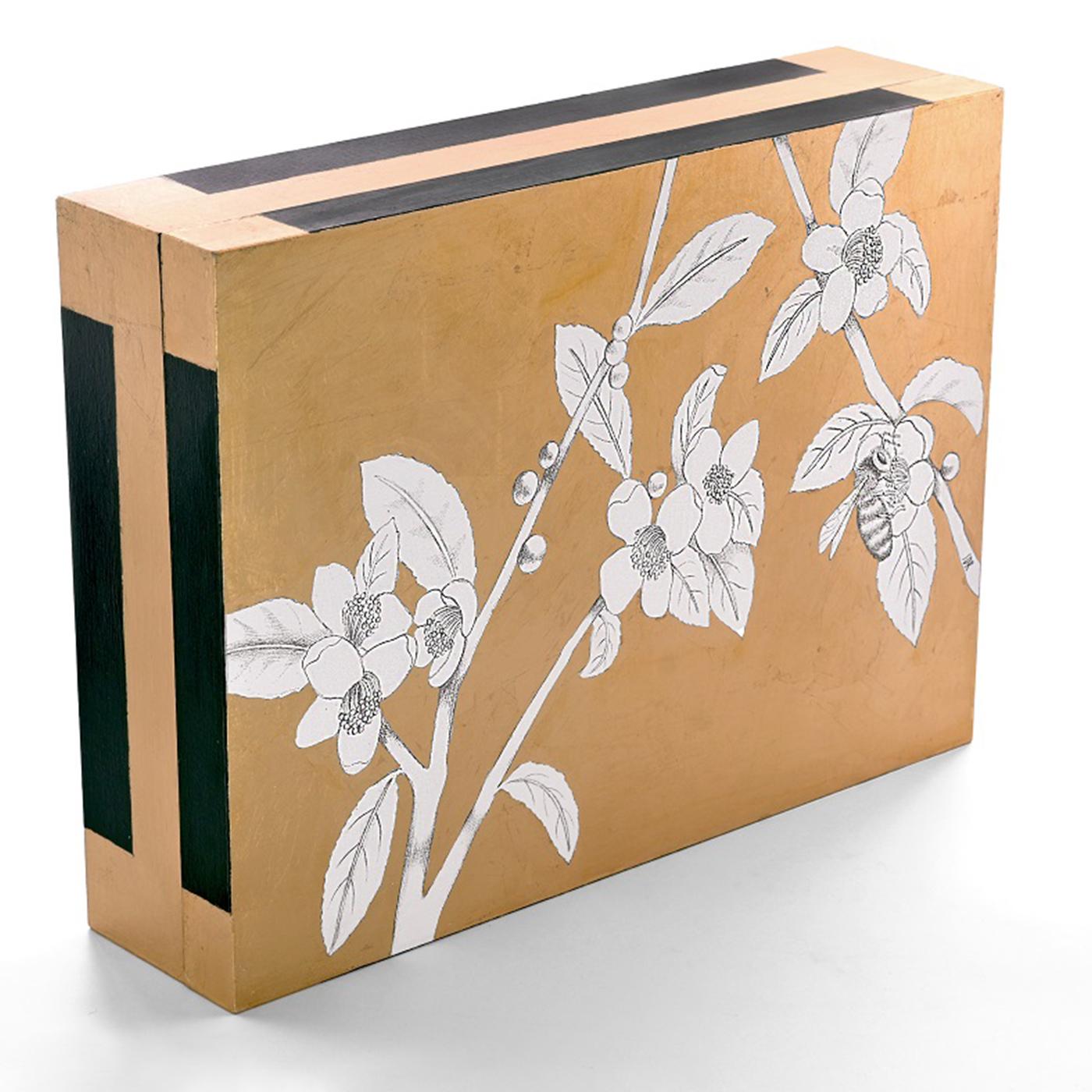 Italian Casarialto Atelier Bee in a golden Sky box by Stefania Dei Rossi For Sale