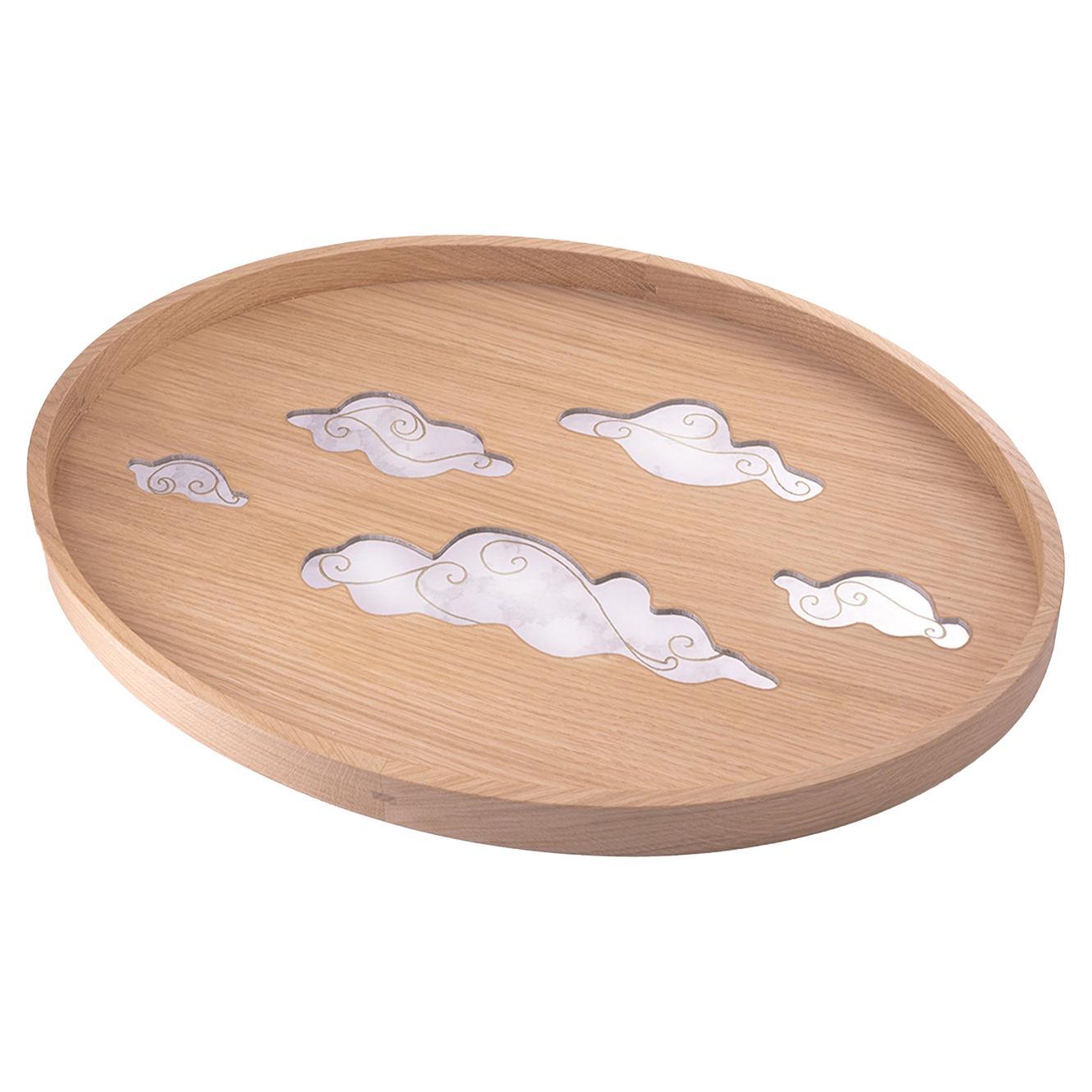 Casarialto Atelier Clouds Mirror Tray by Giovanni Simionato For Sale