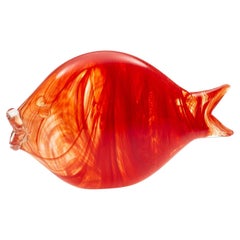 Casarialto Large Red Murano Glass Fish