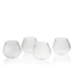 Casarialto Set of 4 Millerighe Round Water Glasses