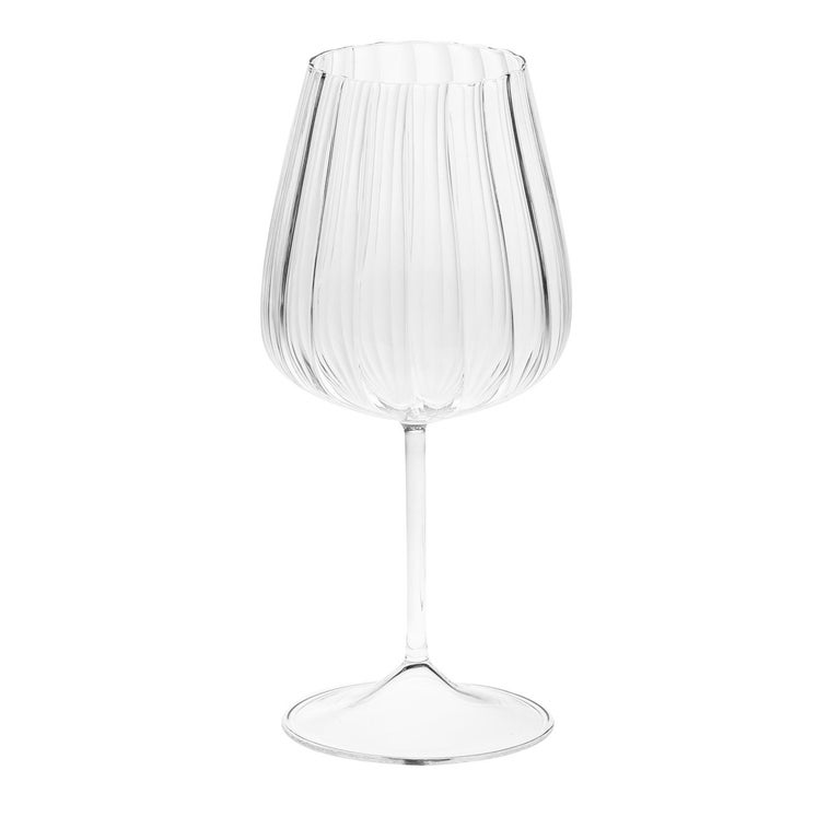 Casarialto Set of 4 Millerighe White Wine Glasses For Sale at 1stDibs
