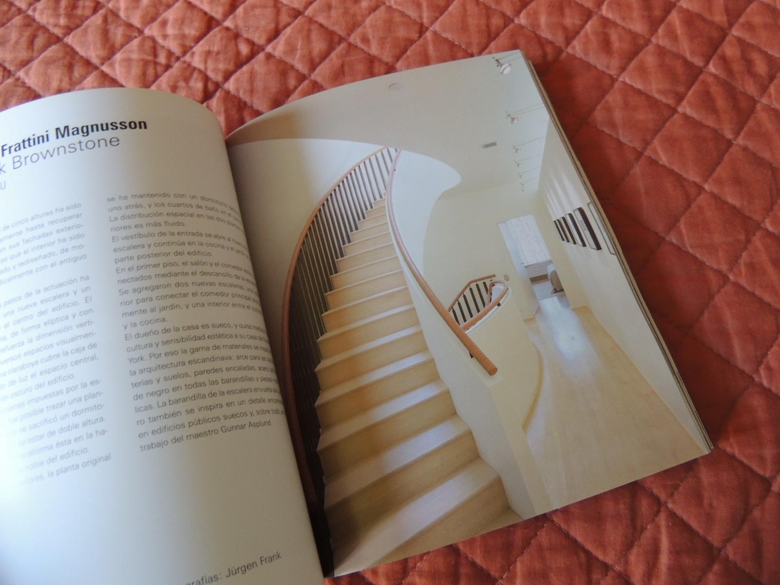 Machine-Made Casas Nuevo Diseño de Interiores Softcover Decorating Book in Spanish