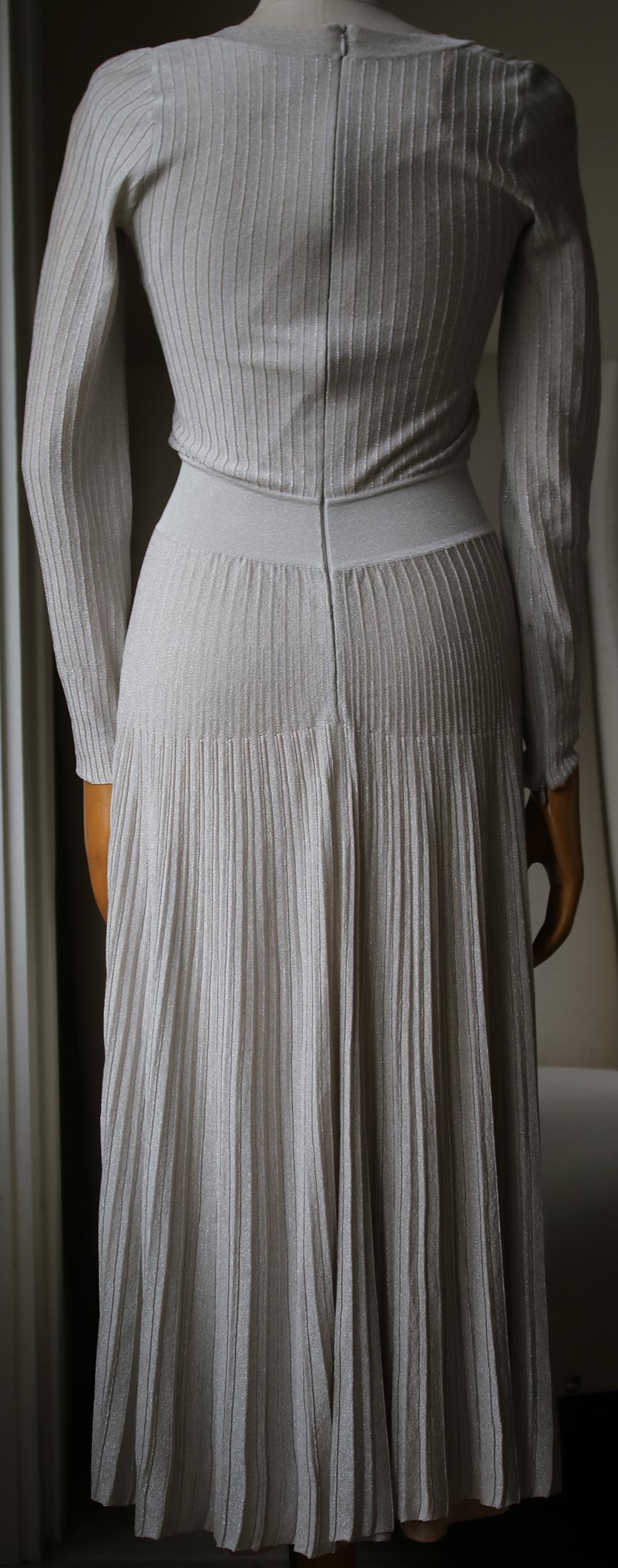 barbara casasola cream dress