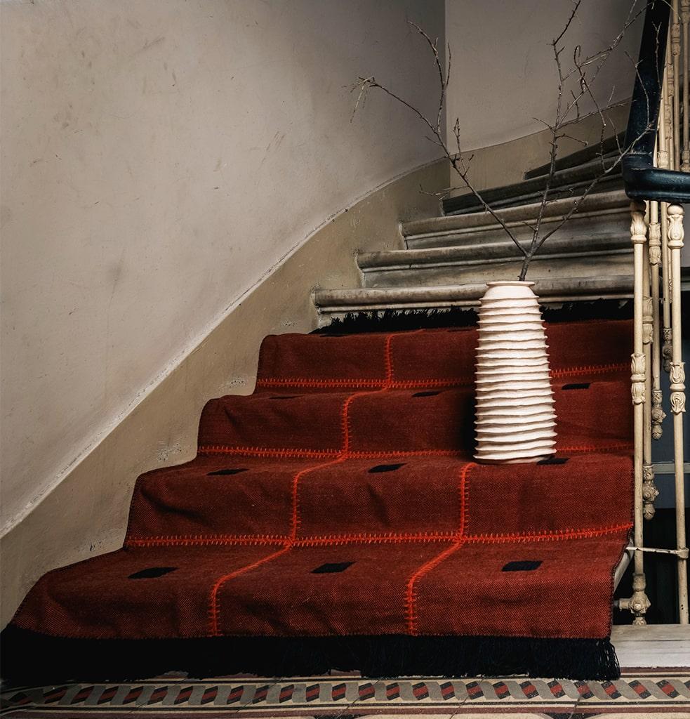 XXI secolo e contemporaneo Vaso Casca grande ecrù di Hermhaus in vendita