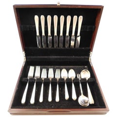 Cascade by Towle Sterling Silver Flatware Service for Eight Set of 40 Pieces