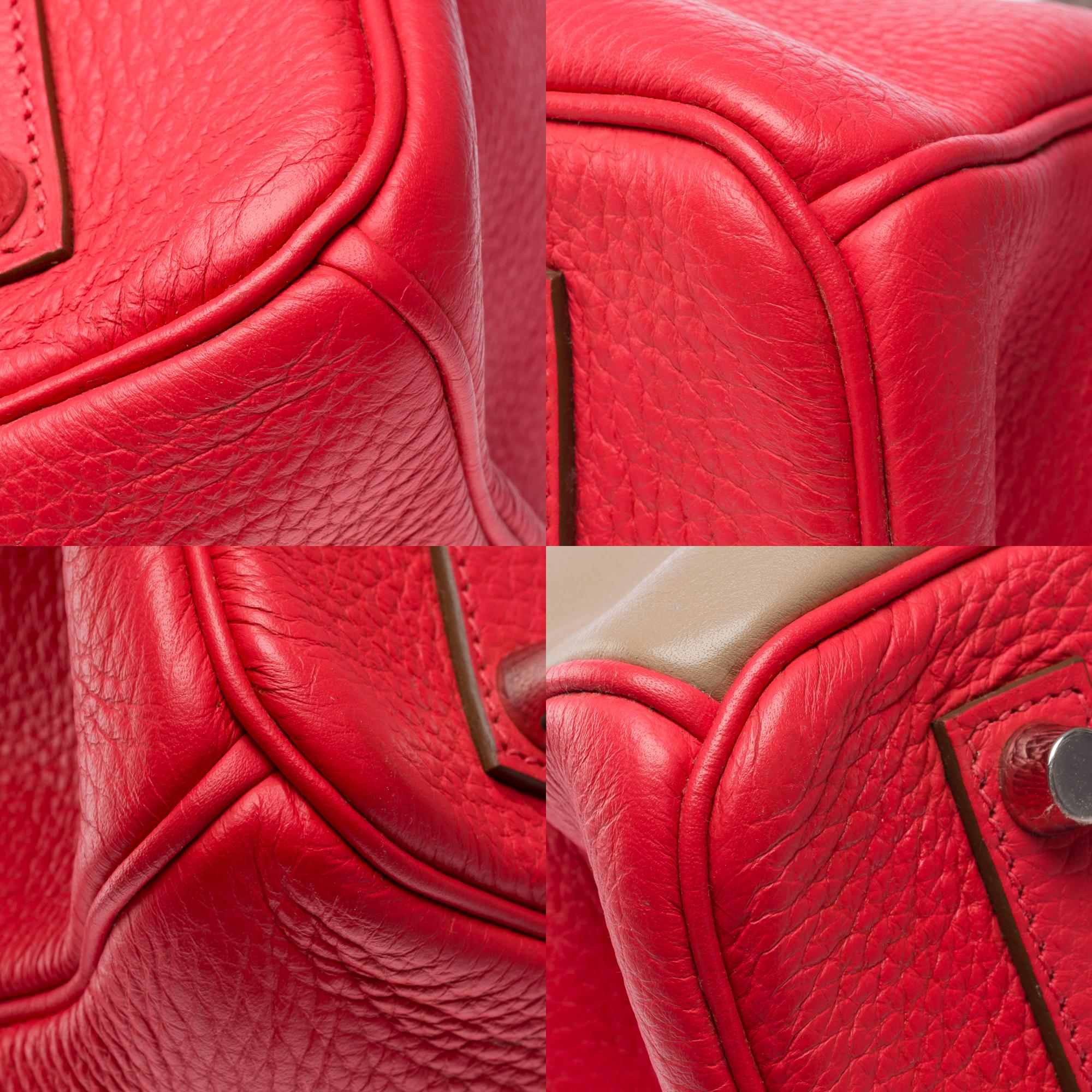 Cascade Hermes Birkin 35 in Pink Jaïpur, etoupe & Argile leather, BPHW 9