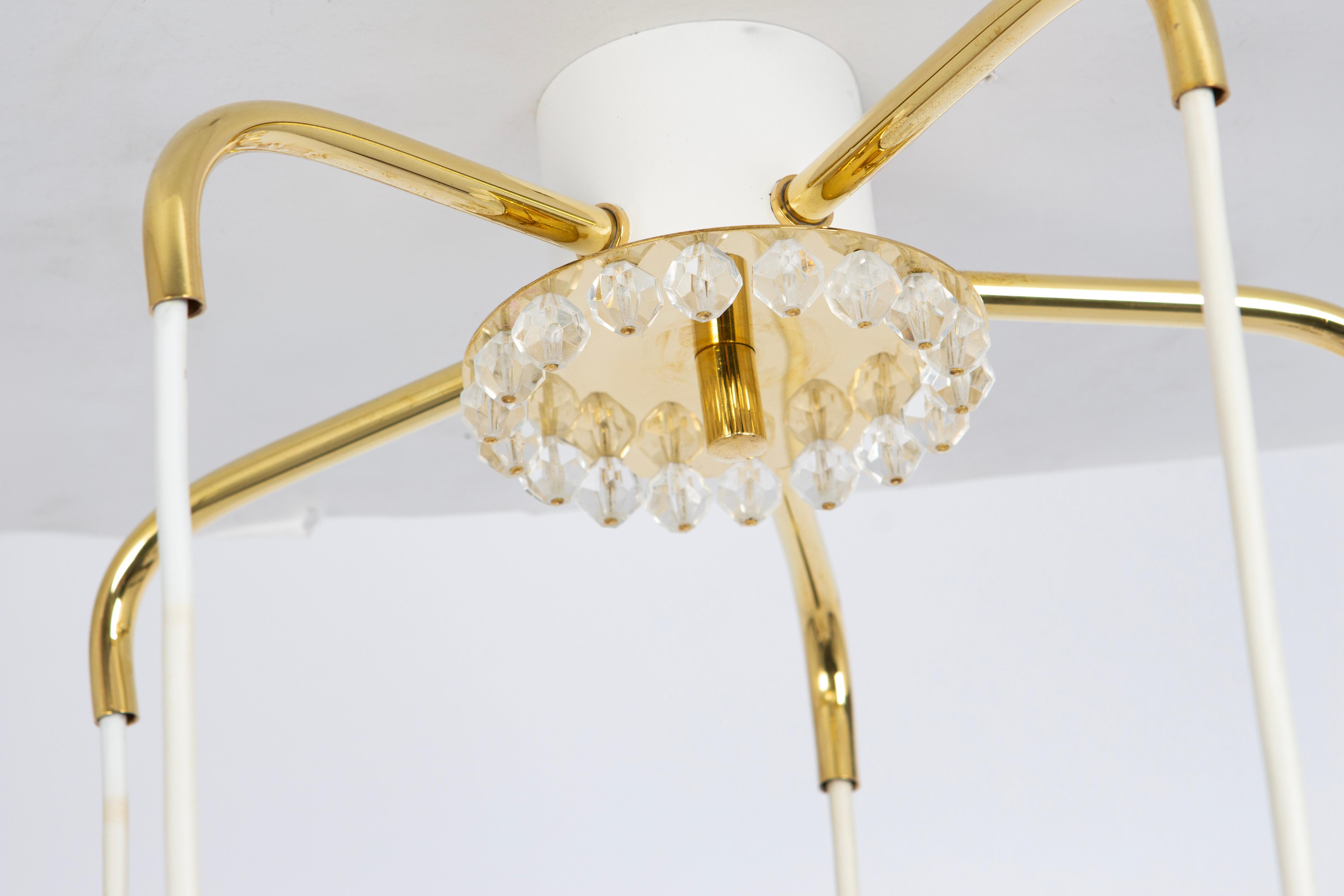 Lampada a sospensione Cascade di Emil Stejnar per Rupert Nikoll, Pineapple Design, anni '1960 In condizioni buone in vendita a Aachen, NRW