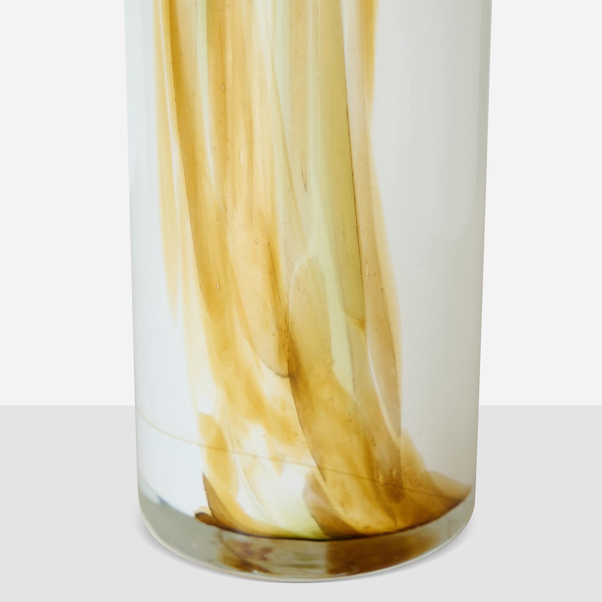 Late 20th Century Cascade Vase by Per Lütken for Holmegaard For Sale