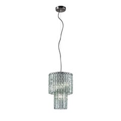 Cascade Viridian 3-Light Chandelier