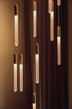 Cascadia 33 Pendant: A Sculptural Installation by Matthew McCormick Studio