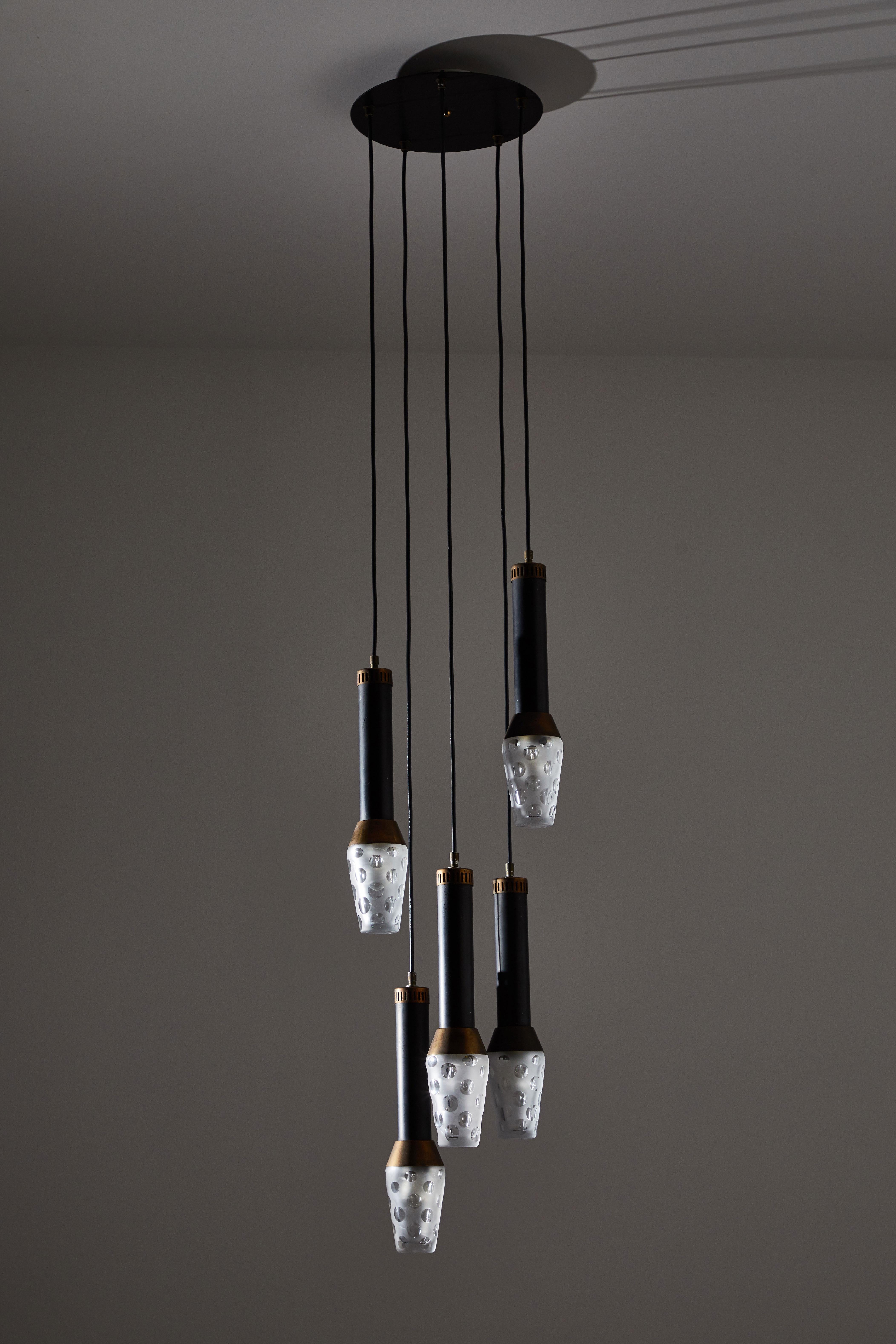 Cascading Chandelier In Good Condition In Los Angeles, CA