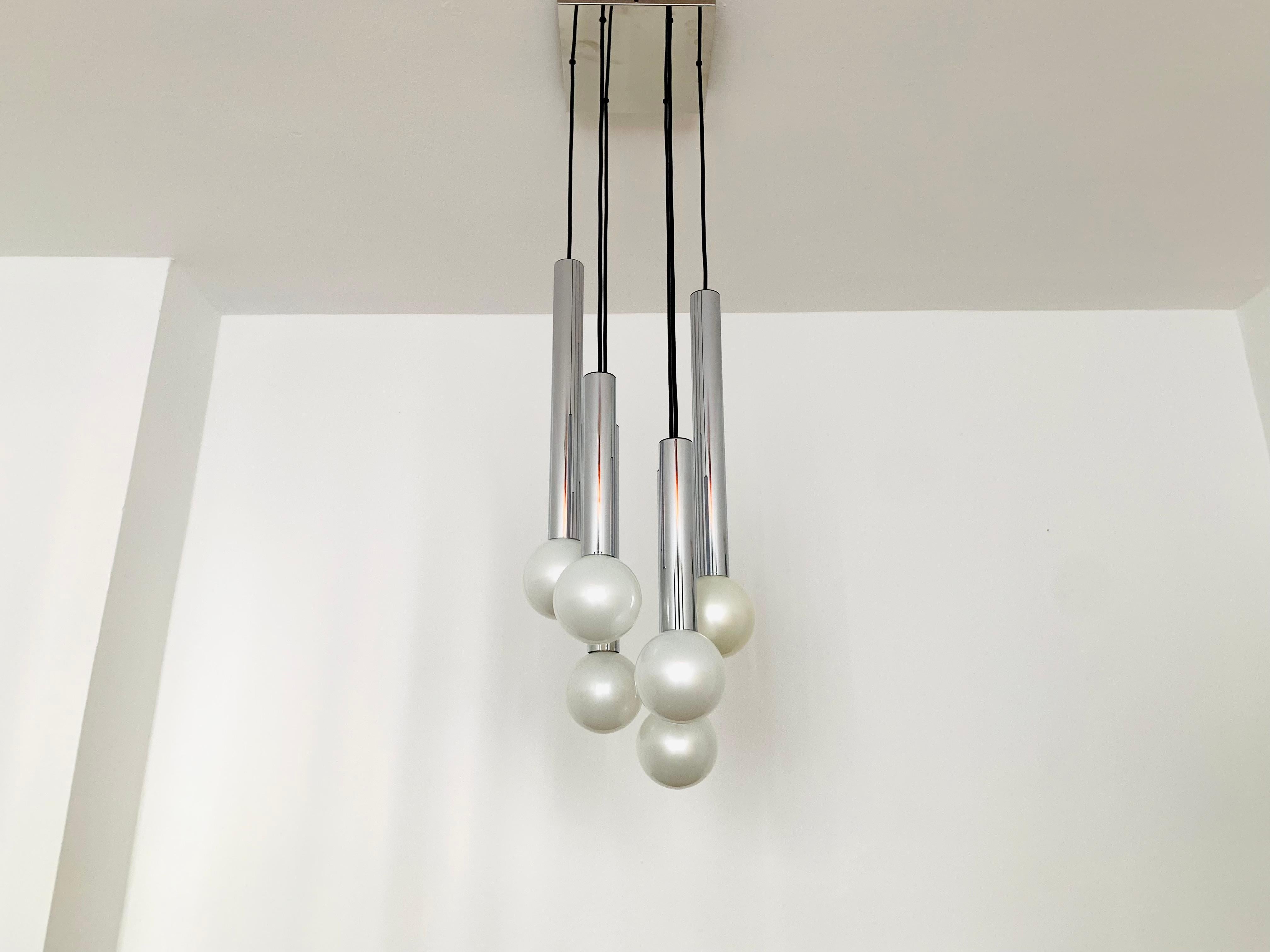 Cascading Lamp by Motoko Ishii for Staff In Good Condition For Sale In München, DE