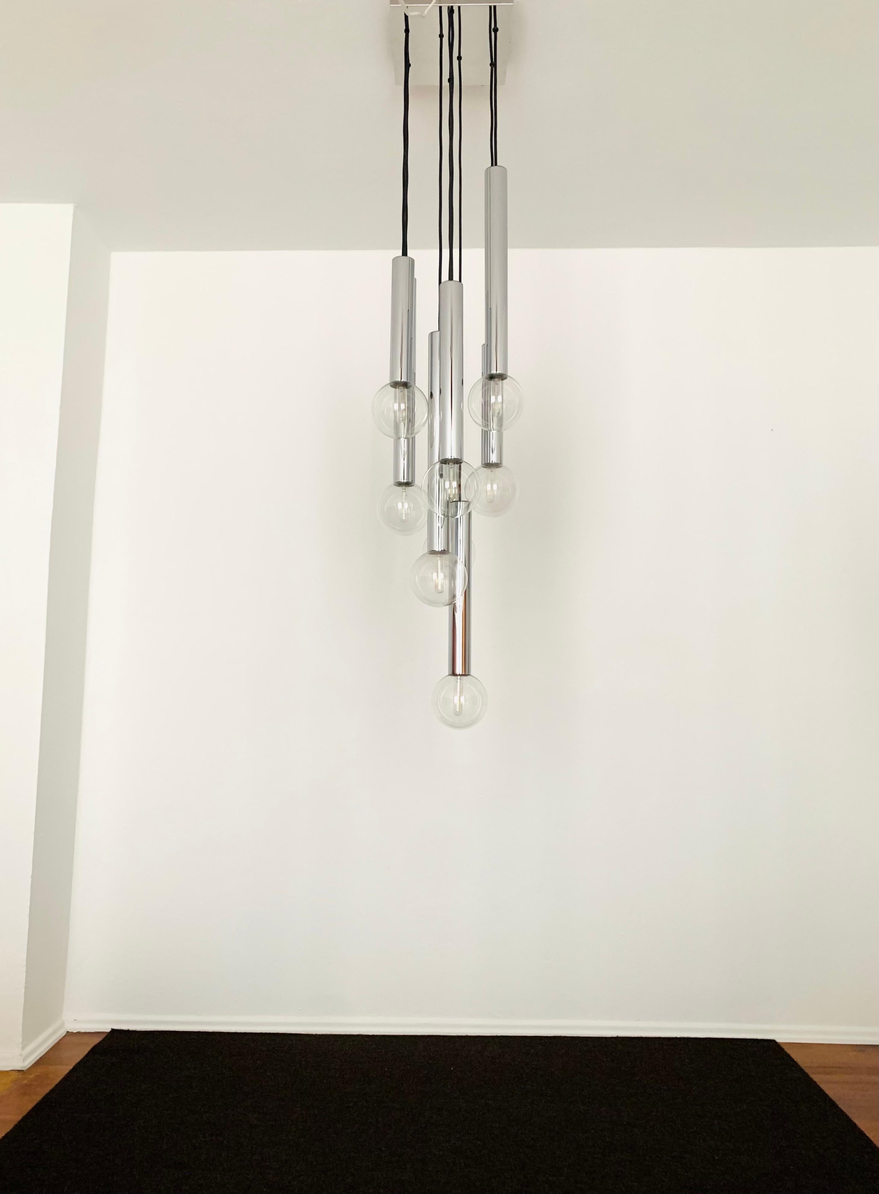 Cascading Lamp by Motoko Ishii for Staff In Good Condition For Sale In München, DE