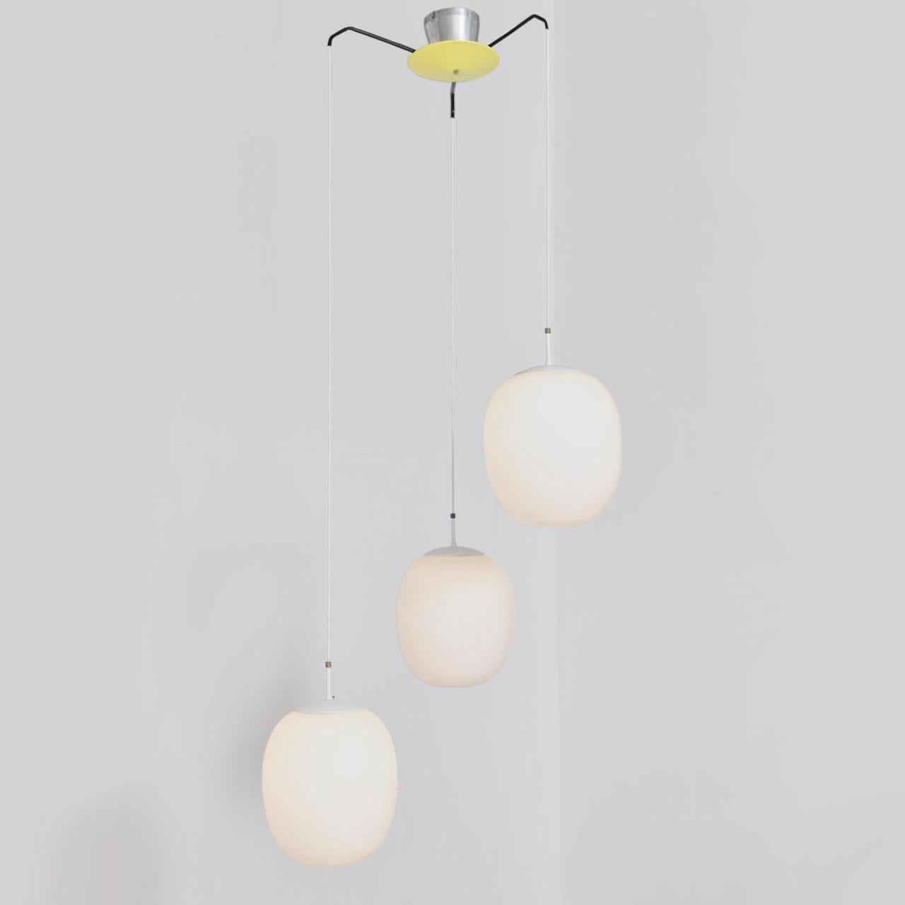 Cascading Pendant Light from the 1950s, Philips 2