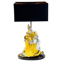 Cascata D'Amore White & Yellow Table Lamp