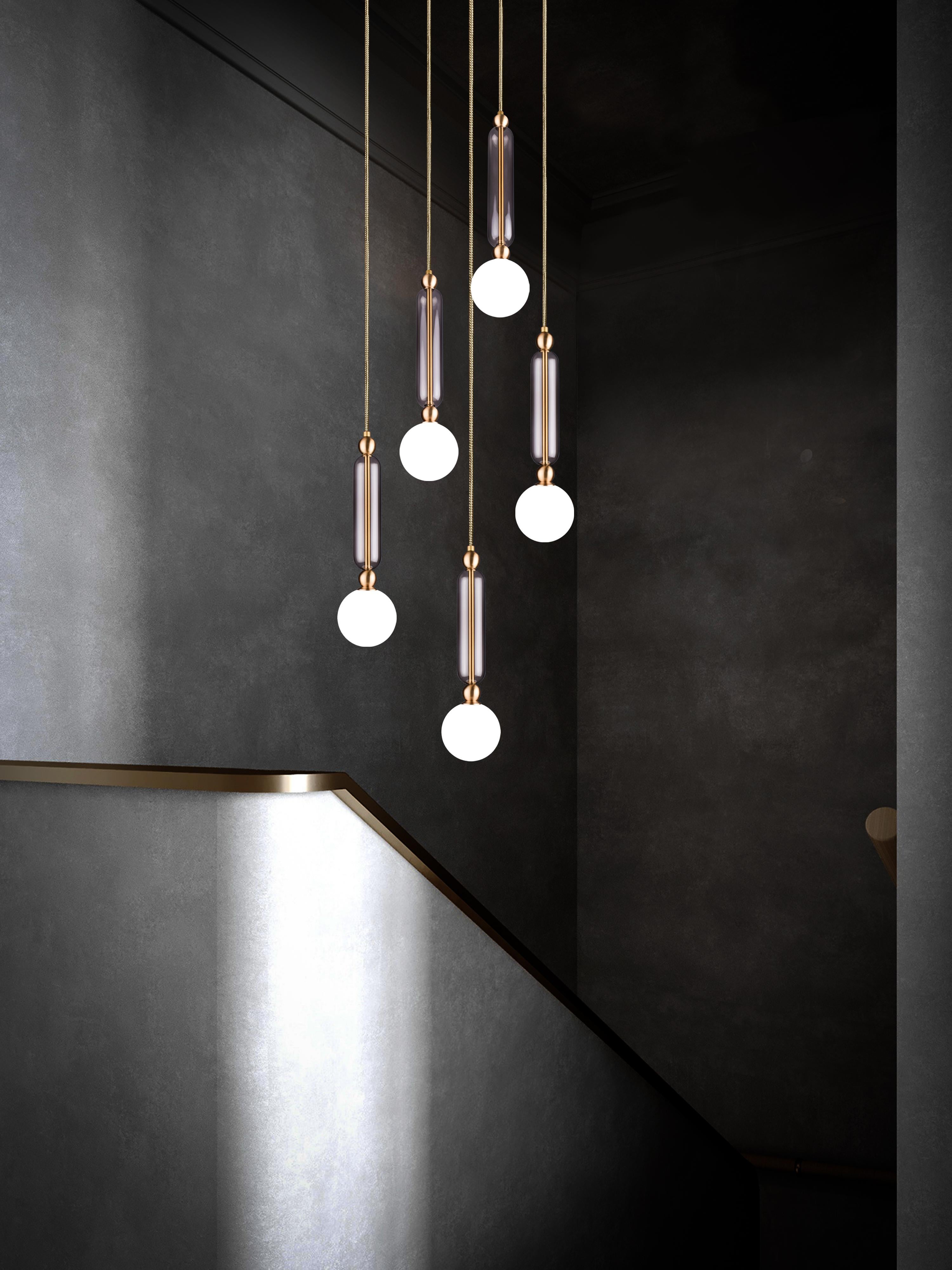 Moderne Coffret - pendentif 5 pièces en vente