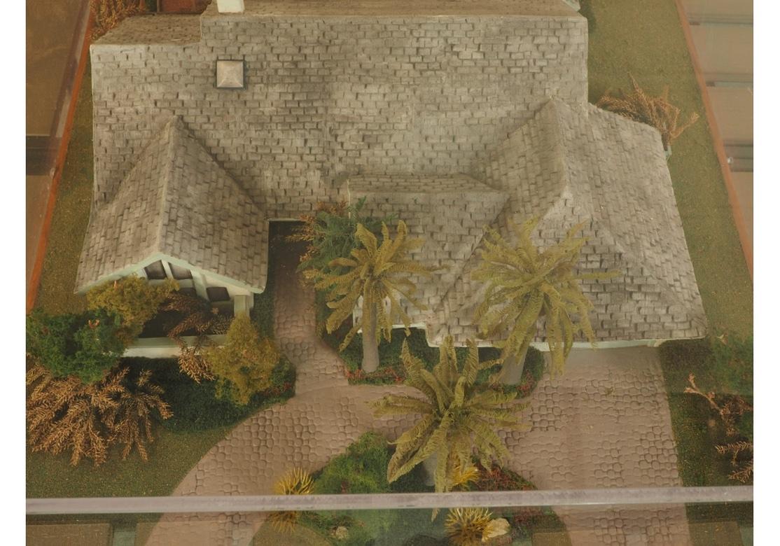 Gehäusemodell eines architektonischen Modells mit Haus und Eigentum im Zustand „Gut“ im Angebot in Bridgeport, CT
