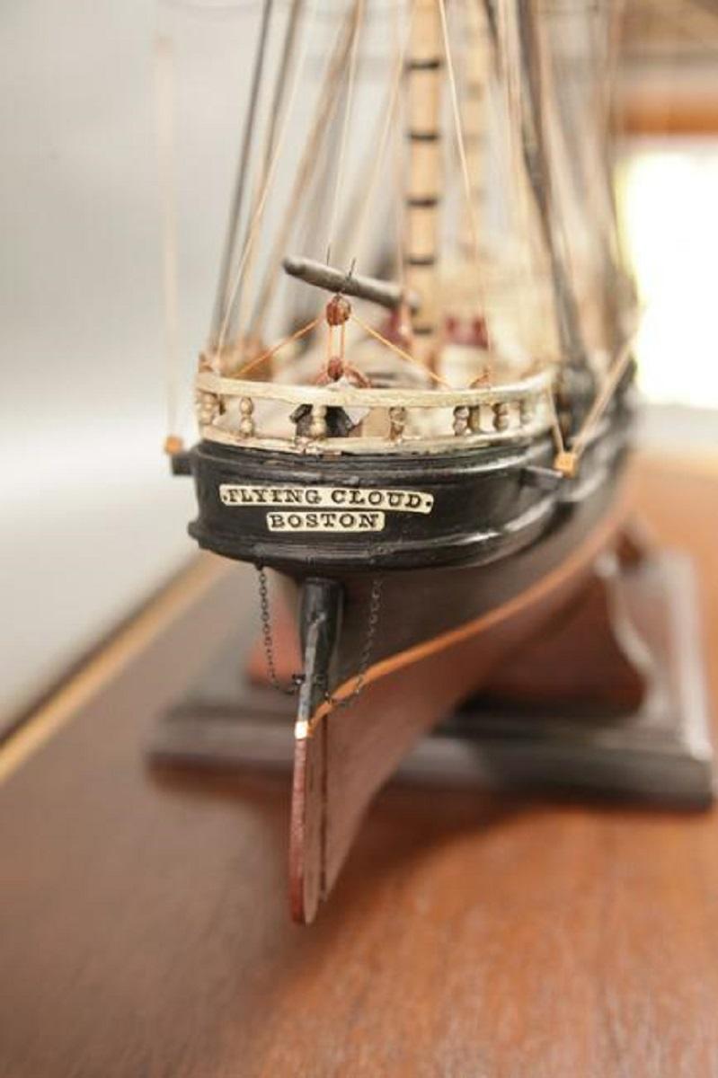 flying cloud model ship