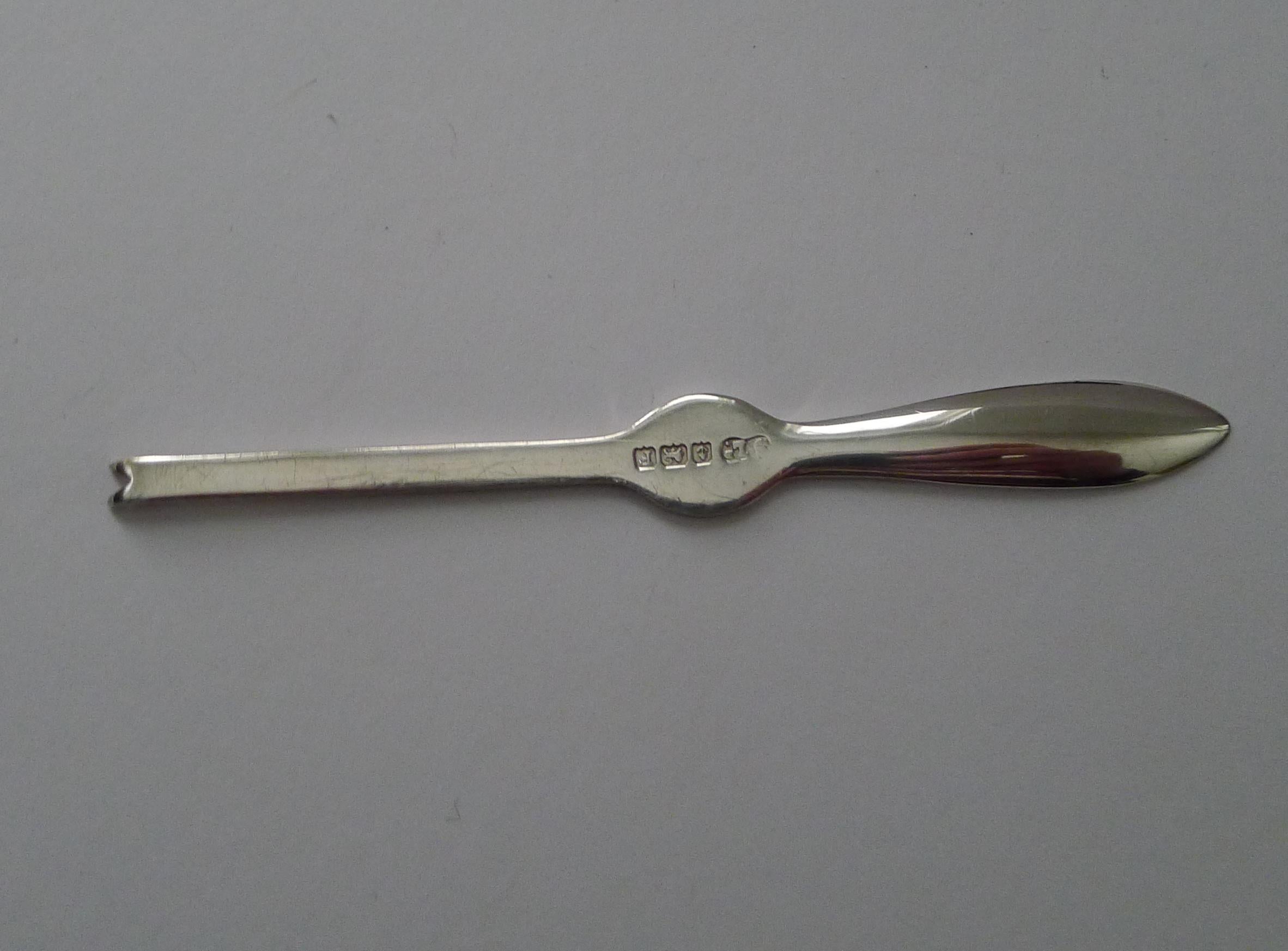 Juego estuchado de púas de cangrejo de plata maciza / de ley - 1930 en Bueno estado para la venta en Bath, GB