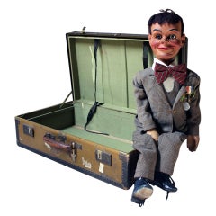 Cased Ventriloquist’s Dummy, ‘The Davenport No.2’ by Leonard Insull