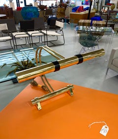 Casella Lámpara de escritorio de latón de los años 70