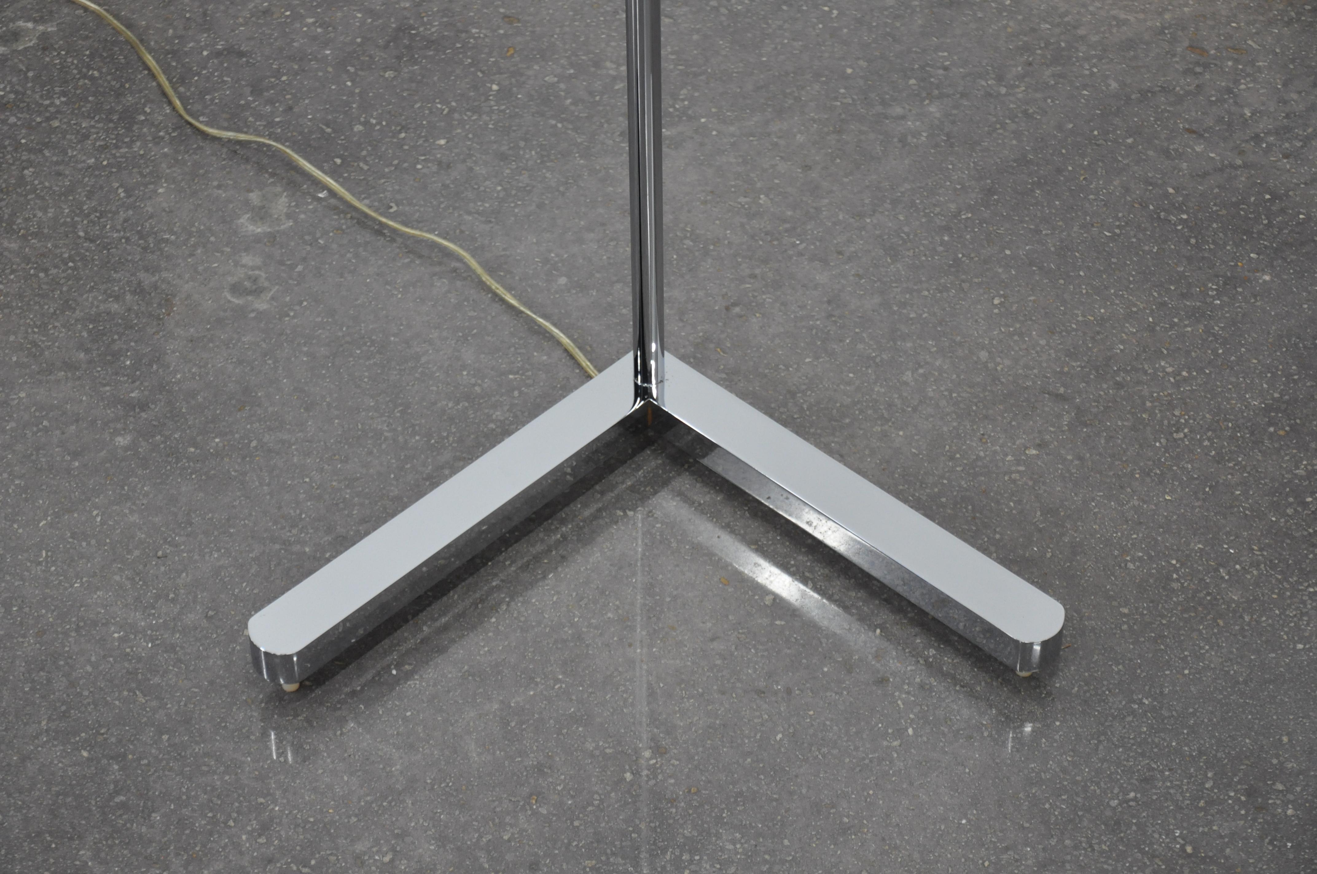Casella Chrome Adjustable Floor Lamp 2